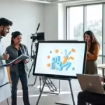 creators in modern studio